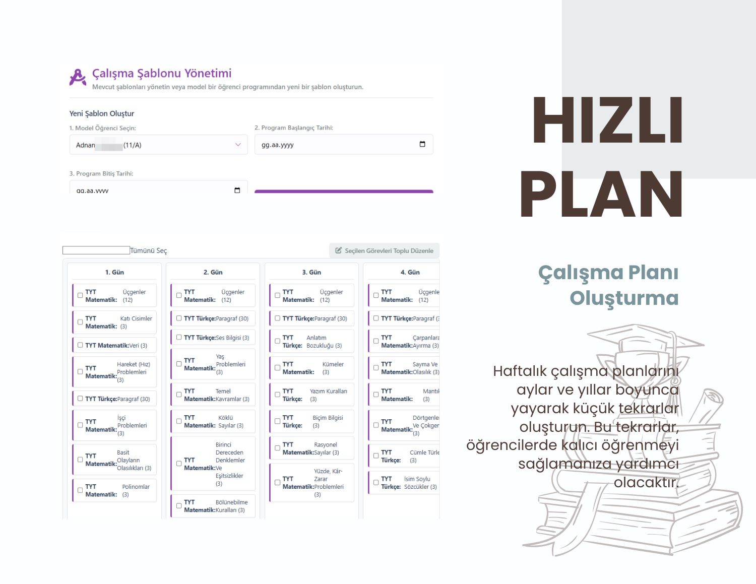 Çalışma Şablonları